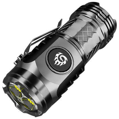 High Power LED Flashlight Torch 20W Ultra Powerful LED Flashlight 18350 Battery Portable Outdoor Flashlight for Hiking Exploring